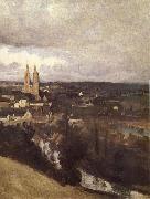 Corot Camille View of Saint-It oil on canvas